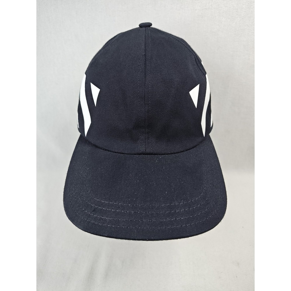 Off-White Hat Cap Snap Back Men's Black White Striped Twill Designer Italy OSFM